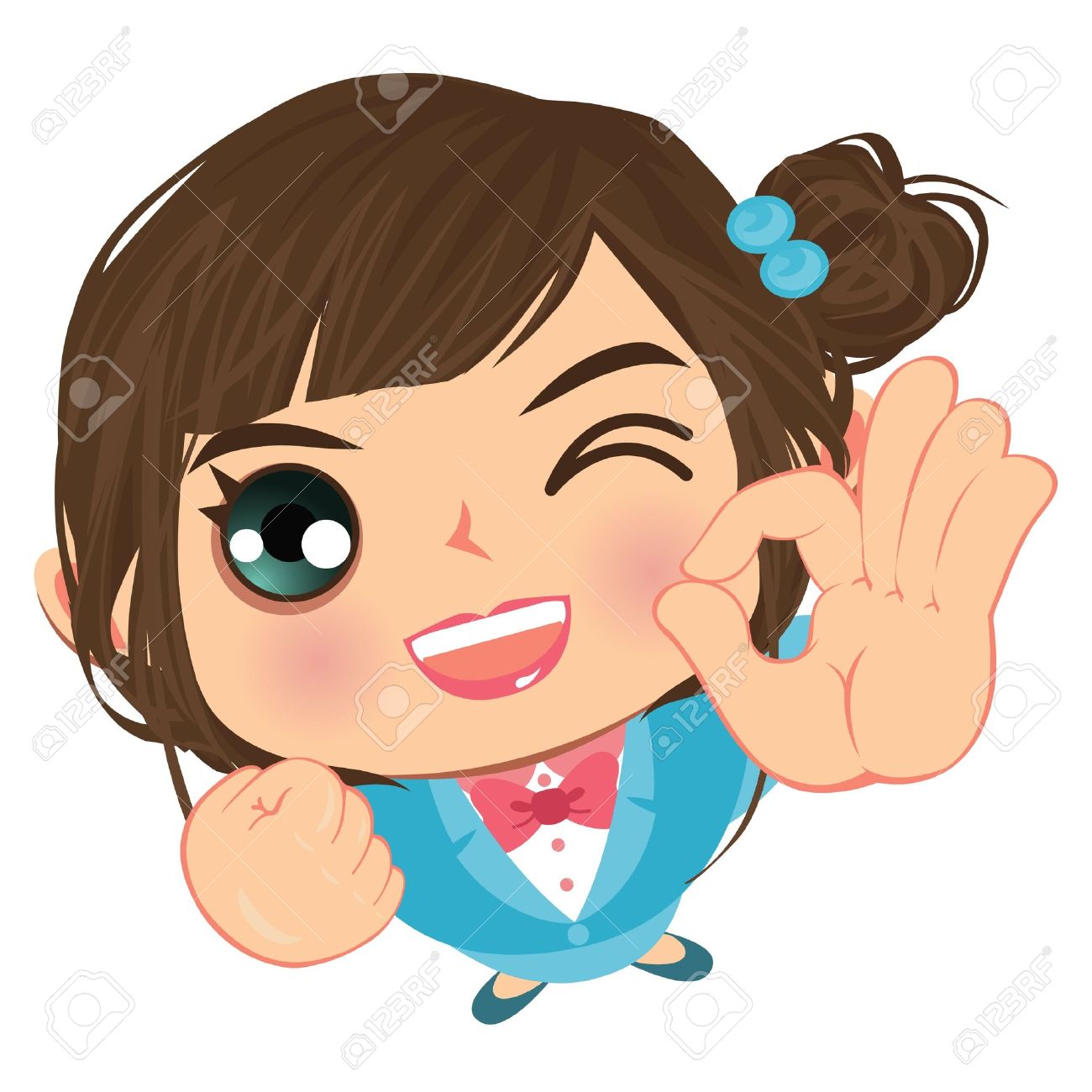 1300x1300 Brunette Clipart Smiley Face