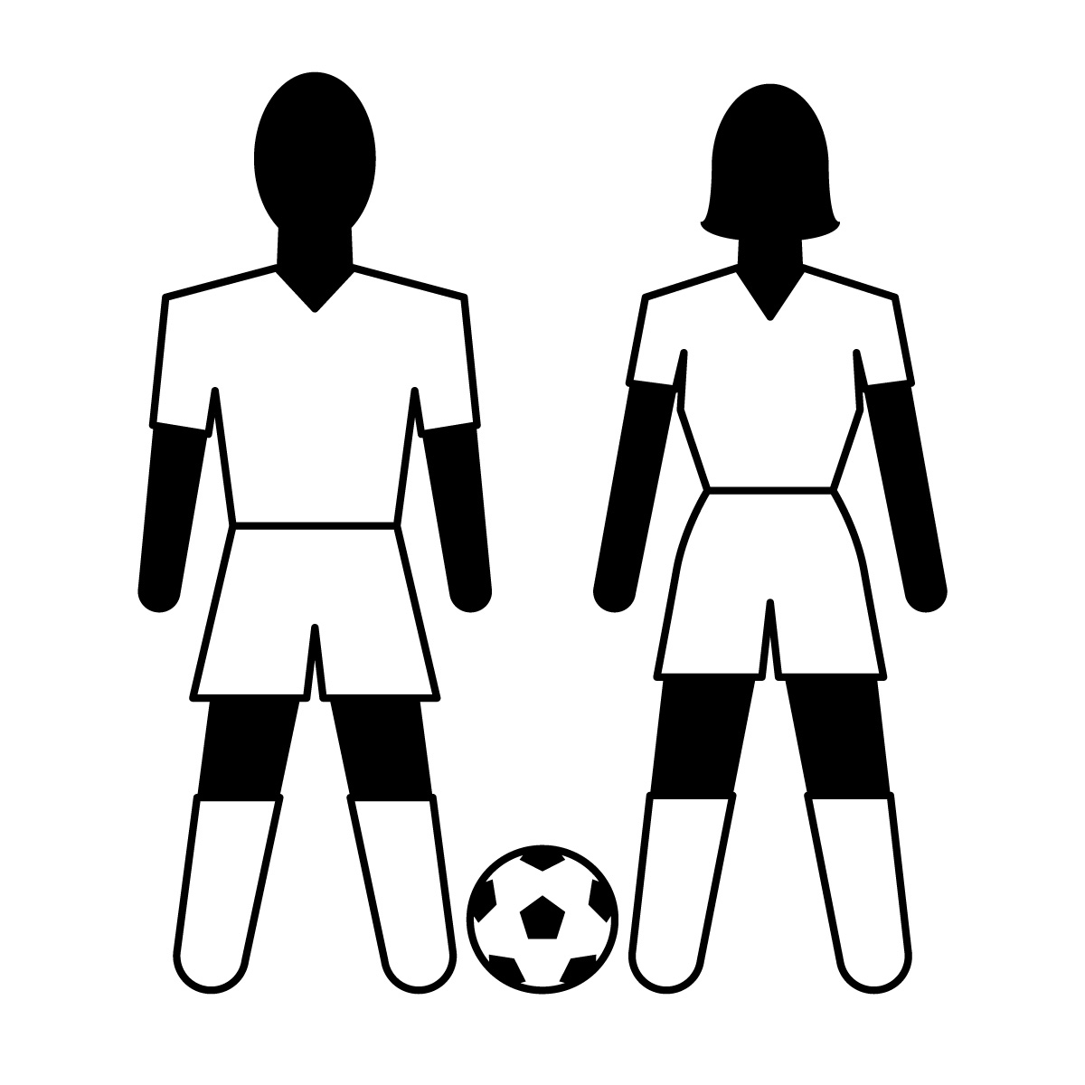 1200x1200 Soccer Clipart Team Playing