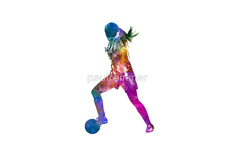 800x522 Girl Playing Soccer Football Player Silhouette Laptop Skins By