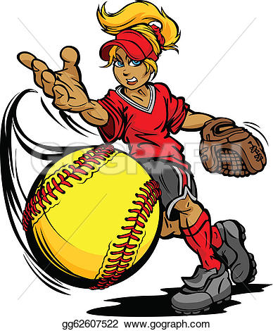 388x470 Cartoon Softball Clipart, Explore Pictures