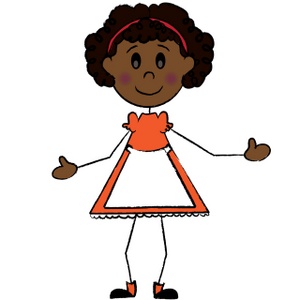 300x300 Girl Clipart Stick Figure Free Images 7