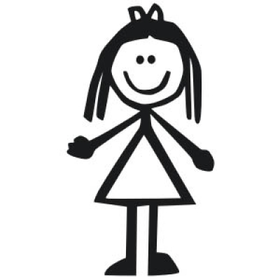 Girl Stick Figure | Free download on ClipArtMag