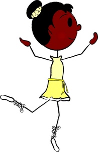 195x300 Ballerina Clipart Image