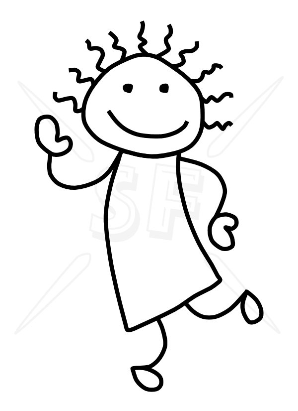 600x825 Stick Figures Clip Art Depot