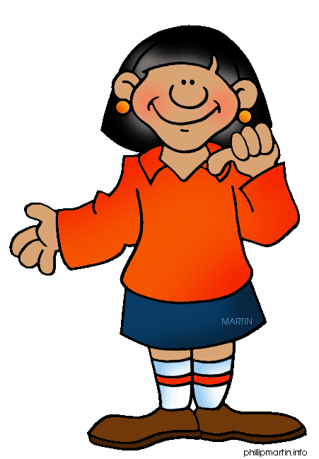 451x648 Girl Student Clipart 3 Image