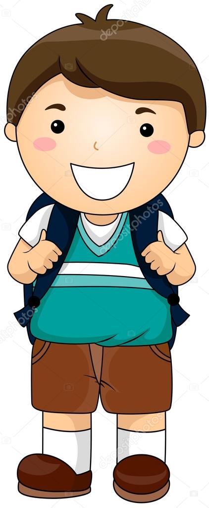 422x1023 Boy And Girl Student Clipart