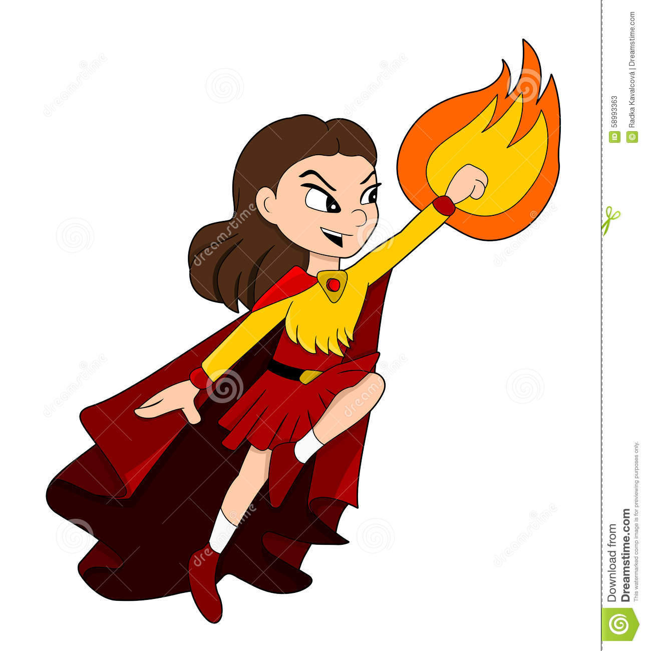 1290x1300 Girl Fire Clipart