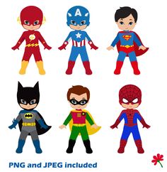 236x242 Superhero Clip Art