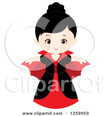 450x470 Girl Vampire Clipart For Kids