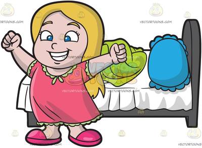 400x294 Morning Clipart Woke Up