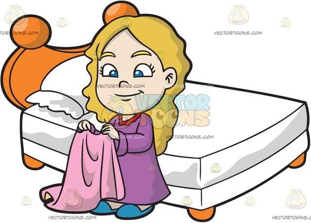 640x460 Girl Wake Up Clipart