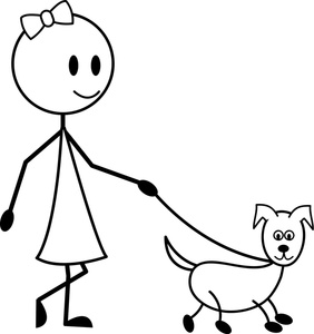 282x300 Free Dog Walking Clipart Image 0515 1105 1007 1317 Dog Clipart