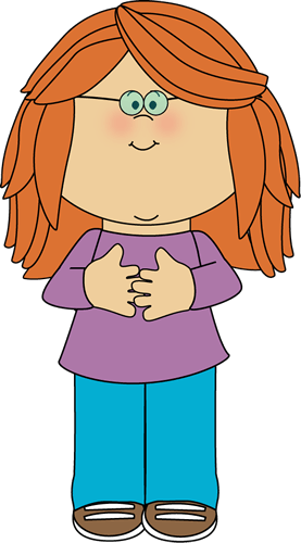 277x500 Girl Glasses Cliparts