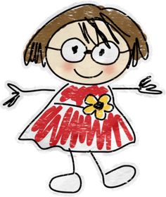 Girl With Glasses Clipart | Free download on ClipArtMag