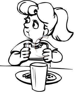 283x350 Girl Eating A Sandwich For Lunch