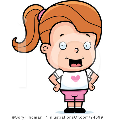 400x420 Little Girl Clipart Gril