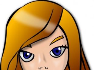 310x233 Girl Face Clip Art Free Vectors Ui Download