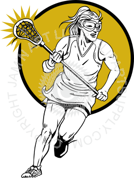 273x361 Girl Clipart Lacrosse Player