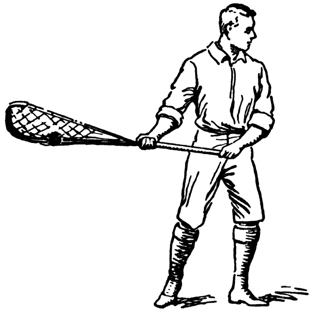 639x640 Lacrosse Stick Clip Art Clipart 5