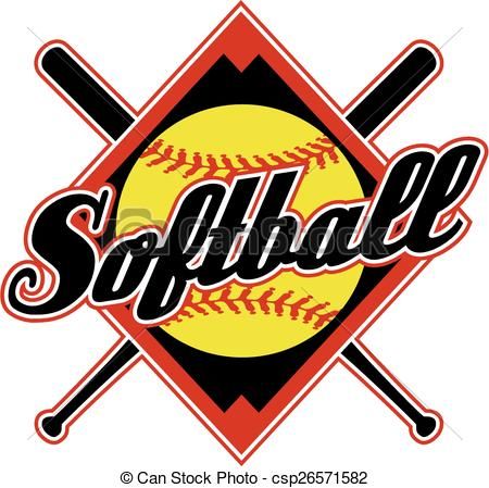 Girls Softball Clipart | Free download on ClipArtMag