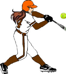 Girls Softball Clipart | Free download on ClipArtMag