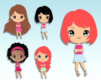 340x270 Girly Clipart Etsy