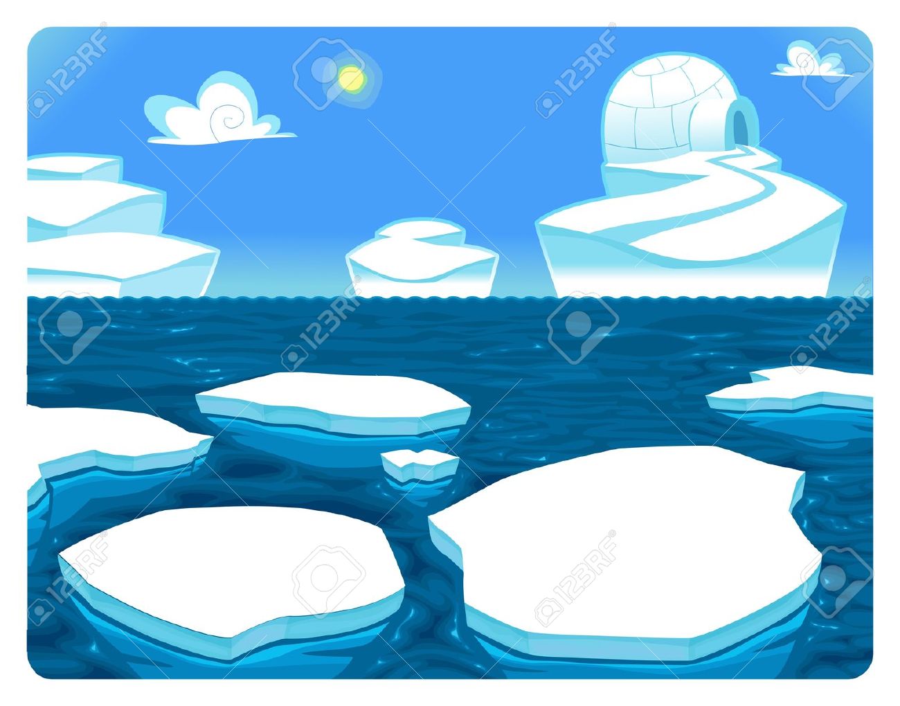 1300x1020 Antarctic Clipart