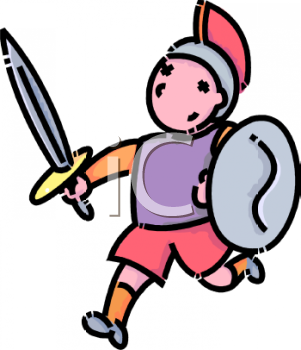 301x350 Gladiator Clipart Cartoon