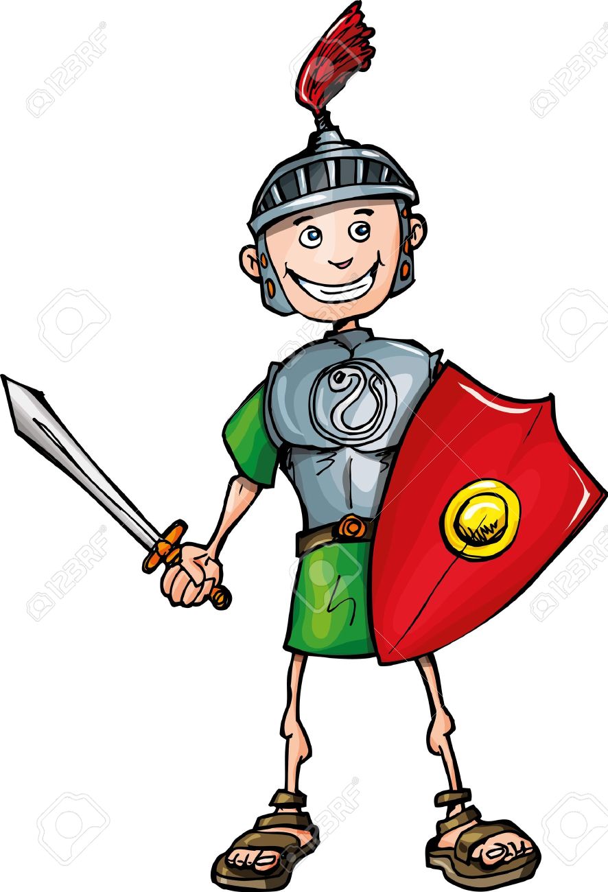 886x1300 Gladiator Clipart Roman Person