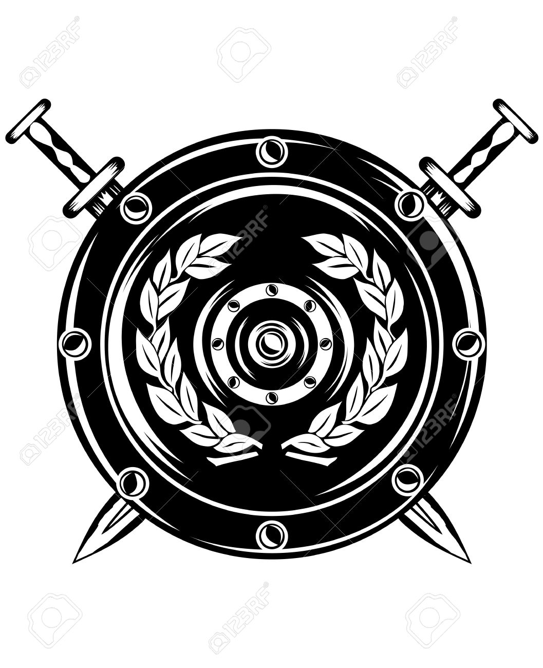 1057x1300 Gladiator Clipart Roman Shield