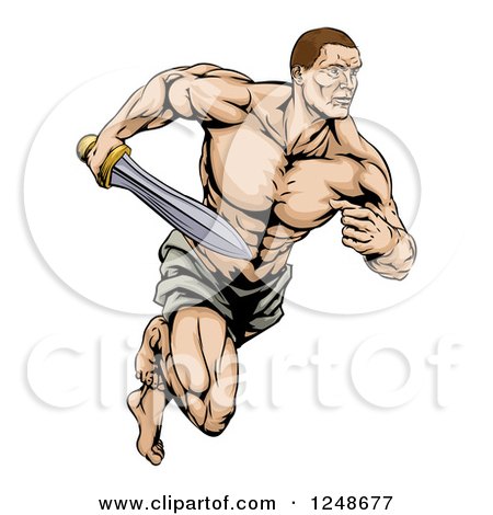 450x470 Royalty Free (Rf) Gladiator Clipart, Illustrations, Vector Graphics