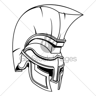 325x325 Gladiator Helmet Illustration Gl Stock Images