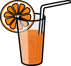 300x279 Orange Juice Clip Art