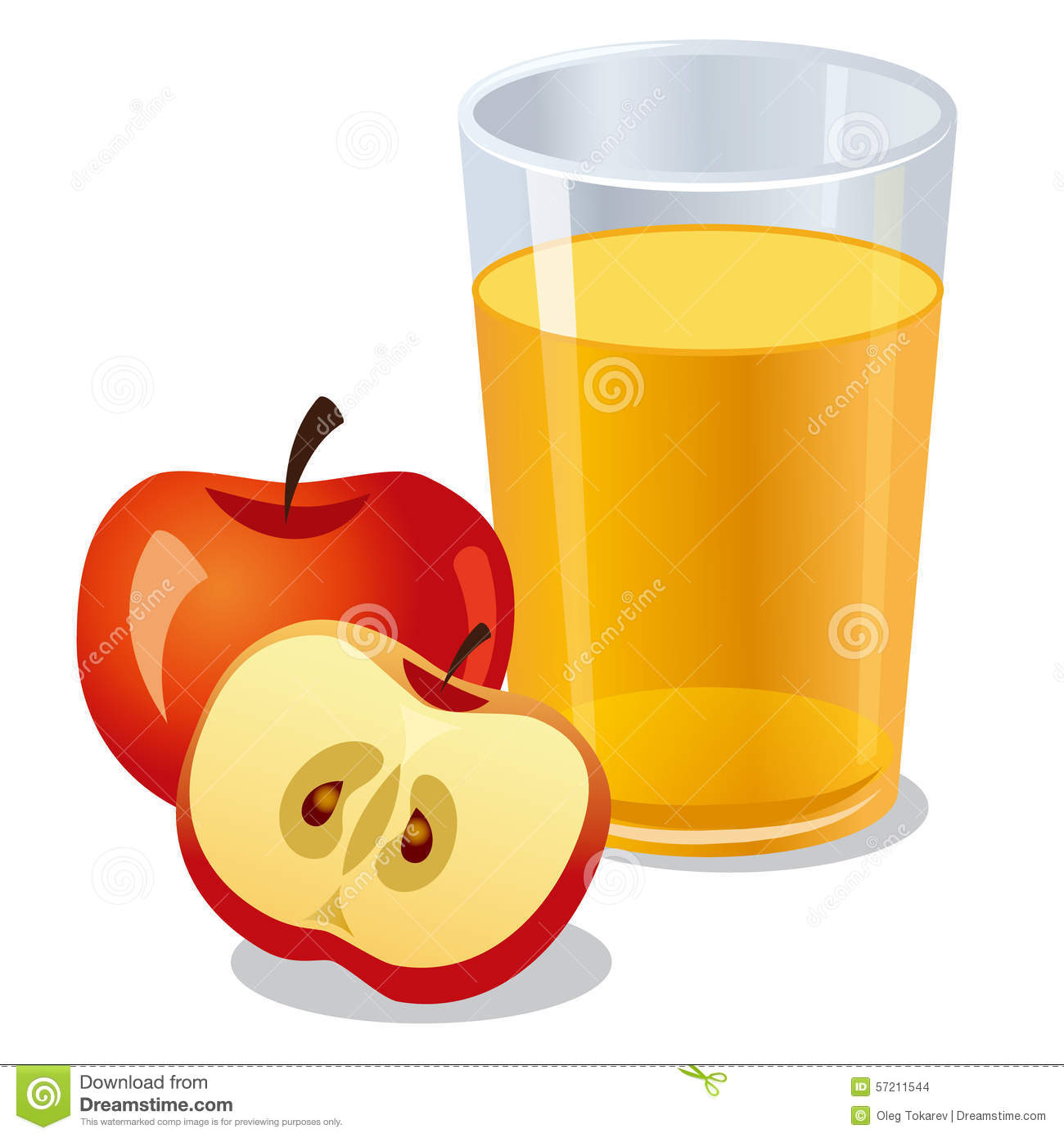 1300x1390 Apple Juice Clipart