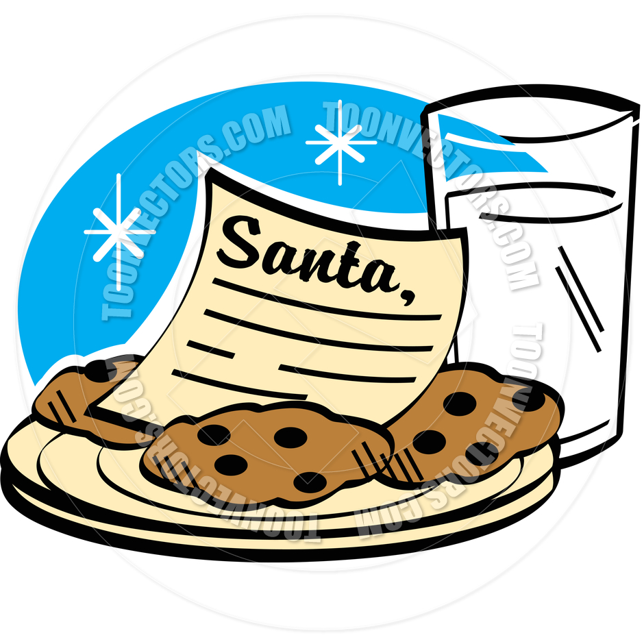 940x940 Cartoon Cookies And Milk Vector Illustration By Clip Art Guy