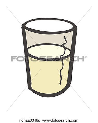376x470 Glass Milk Clipart