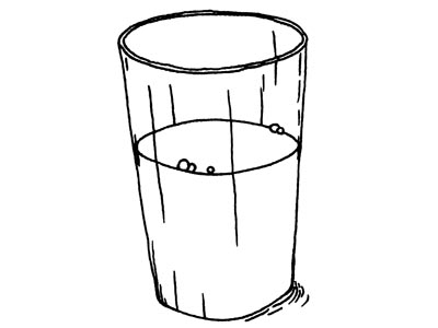 400x300 Drawing Clipart Glass