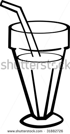 247x470 Drink Clipart Milkshake Glass