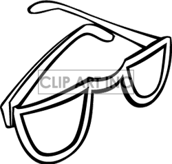 250x238 Drawn Spectacles Black And White