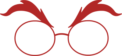 400x183 Glasses Clipart Funny