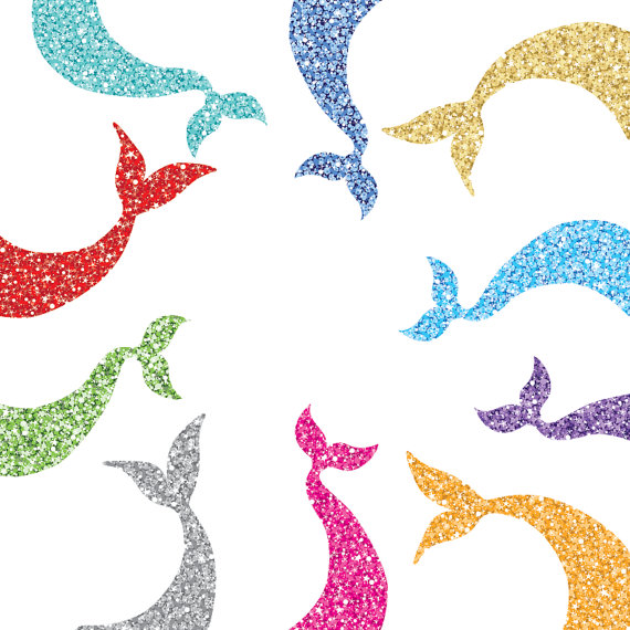 570x570 Glitter Clipart Mermaid