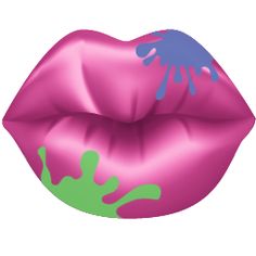 Glitter Lips Clipart