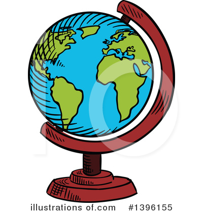 400x420 Desk Globe Clipart