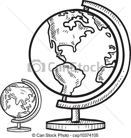 449x470 Globe Clipart Classroom