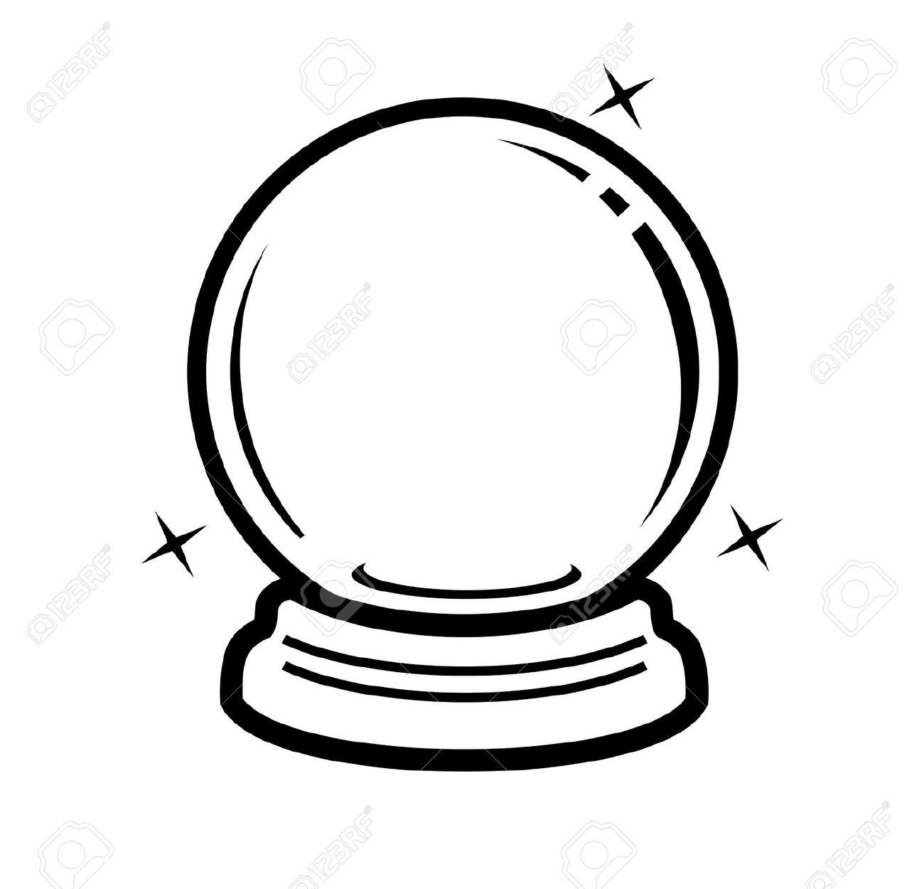 1300x1250 Crystal Ball Clip Art