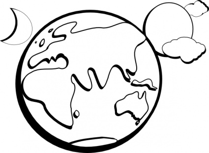 425x311 Earth Globe Vector. Vector, Free Vector Graphics