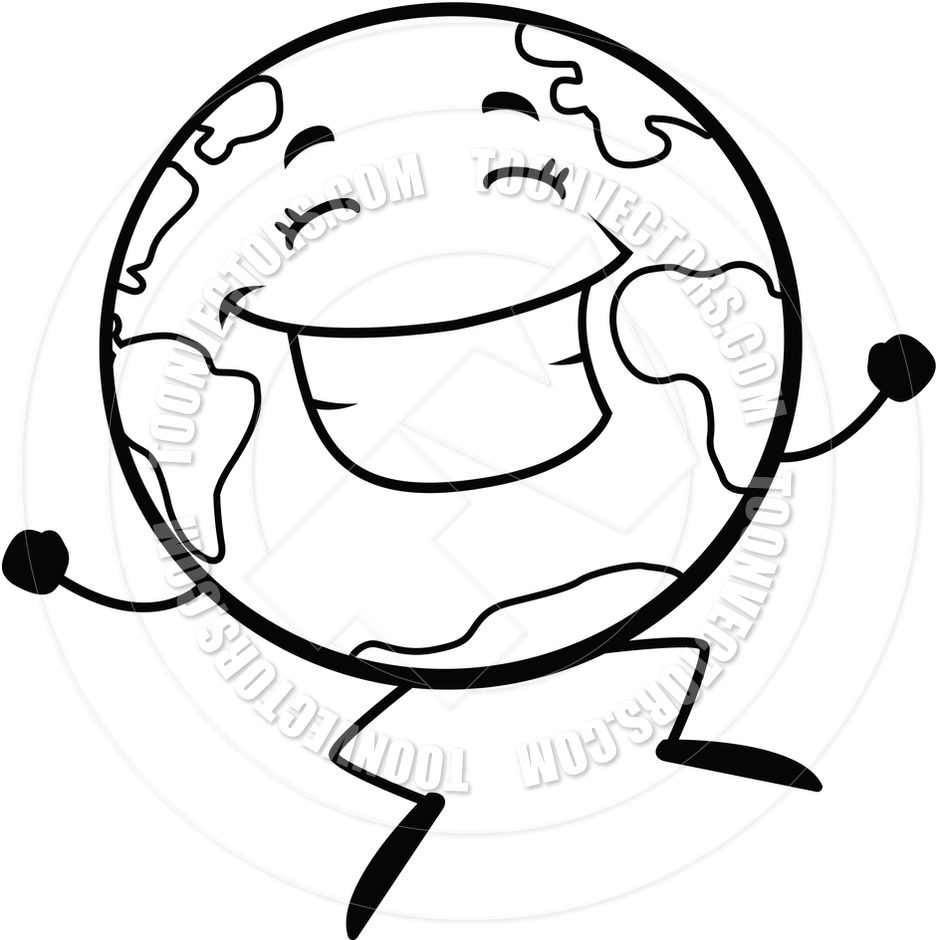 940x940 Earth Black And White Clipart