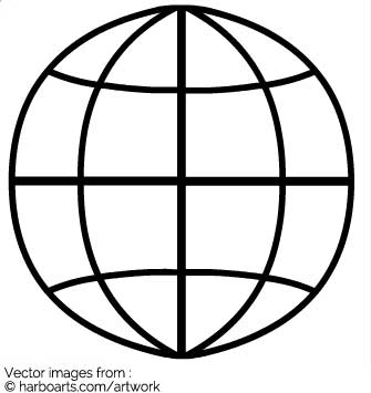 335x355 Download Globe Outline