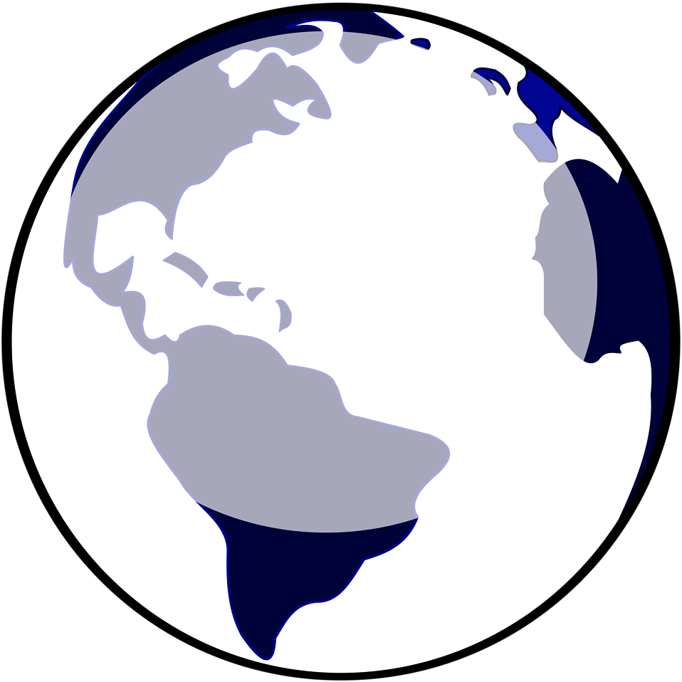 958x958 Globe Clipart Transparent Background