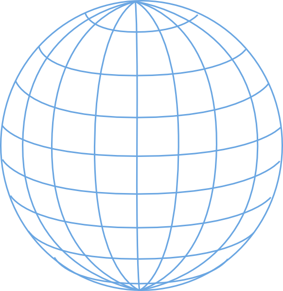 582x597 Big Blue Wire Globe Png, Svg Clip Art For Web